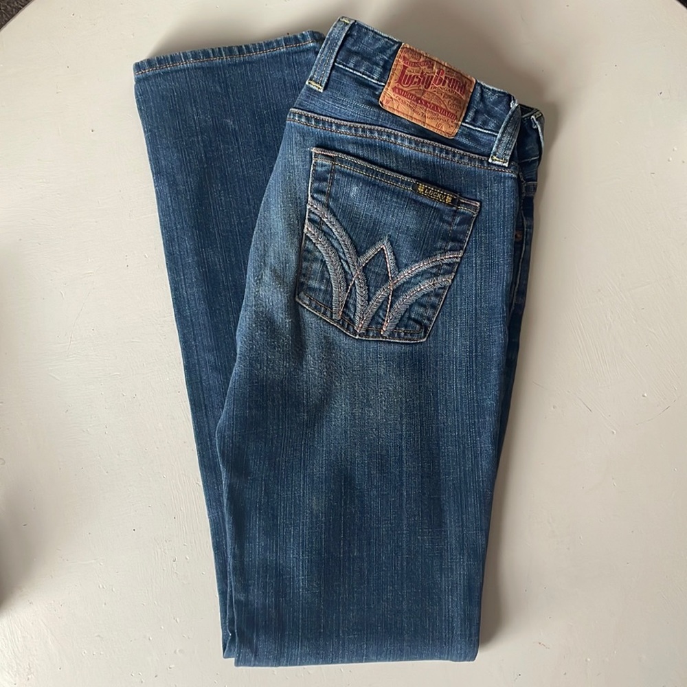 Lucky Brand Zen Lola Straight Jeans Size 28